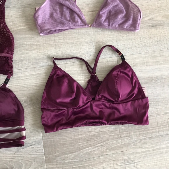 NWT 6 purple Victoria secret bralettes - Picture 5 of 5